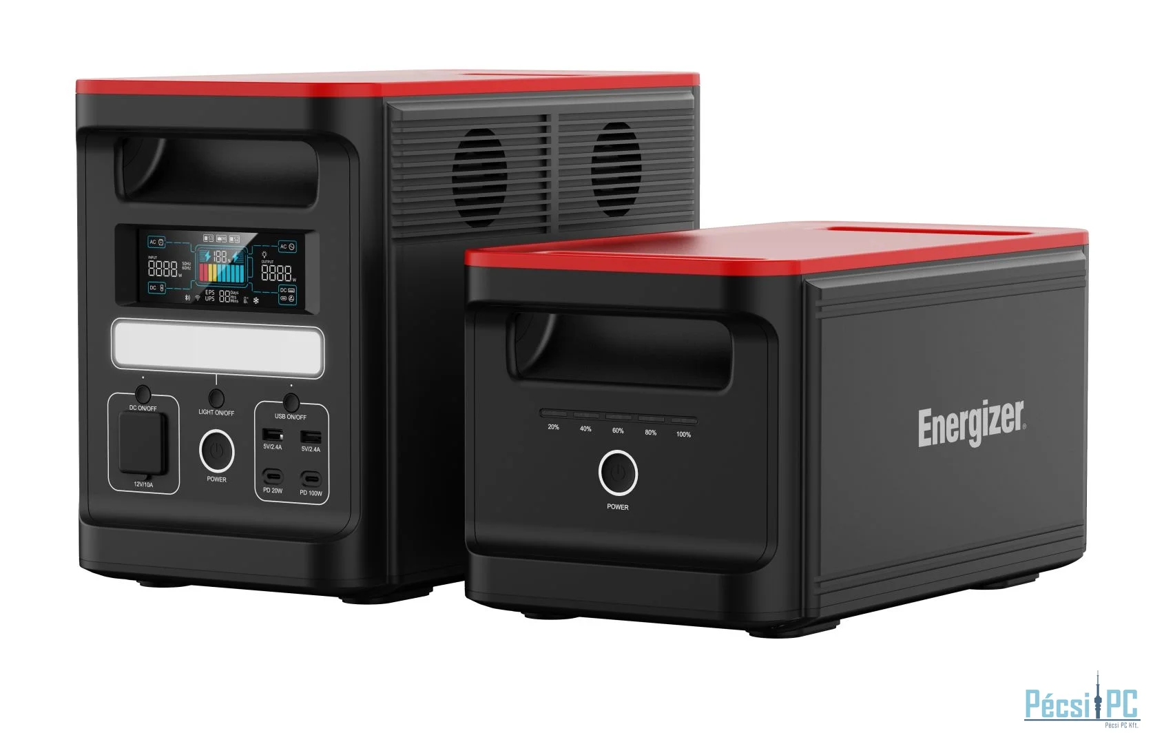 Energizer PPS1500W2F 480000mAh Power Station Black