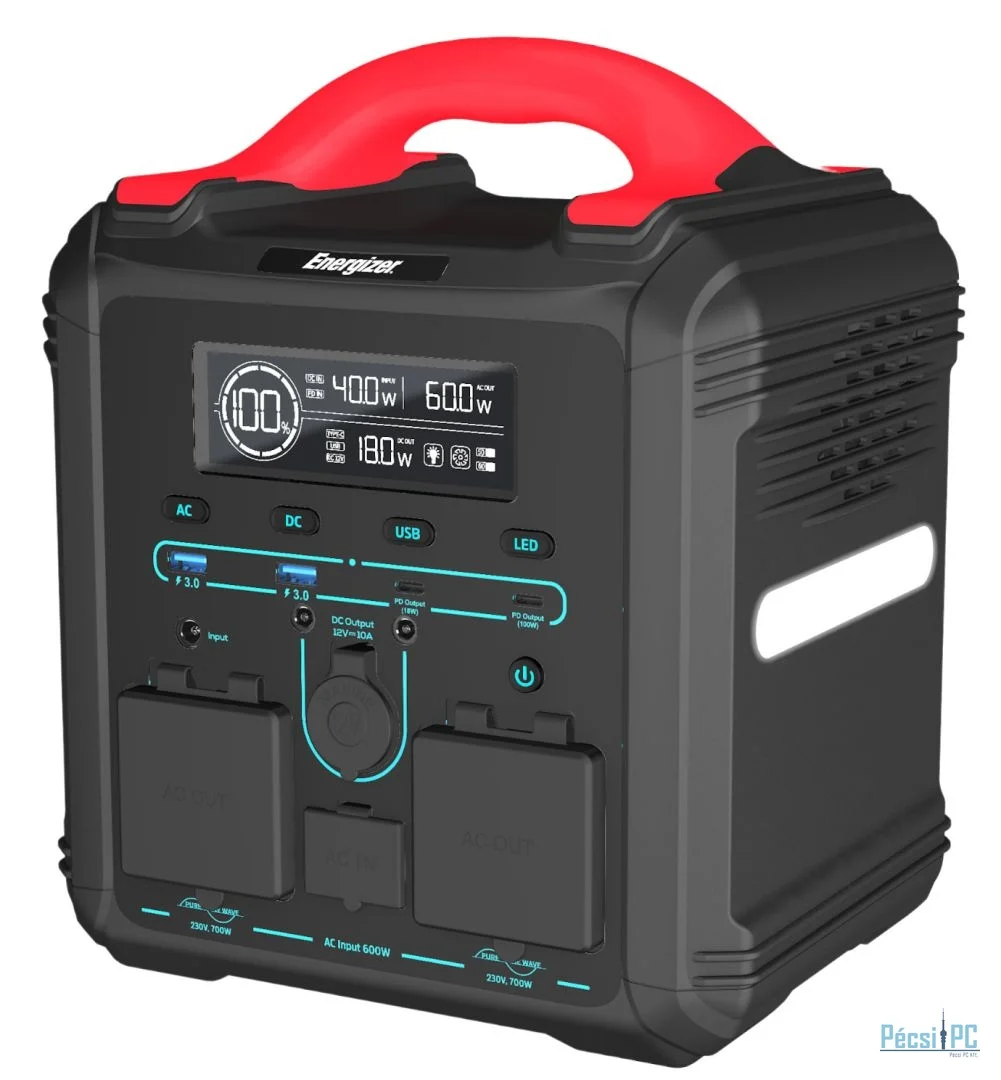 Energizer PPS550W2F 21000mAh Power Station Black