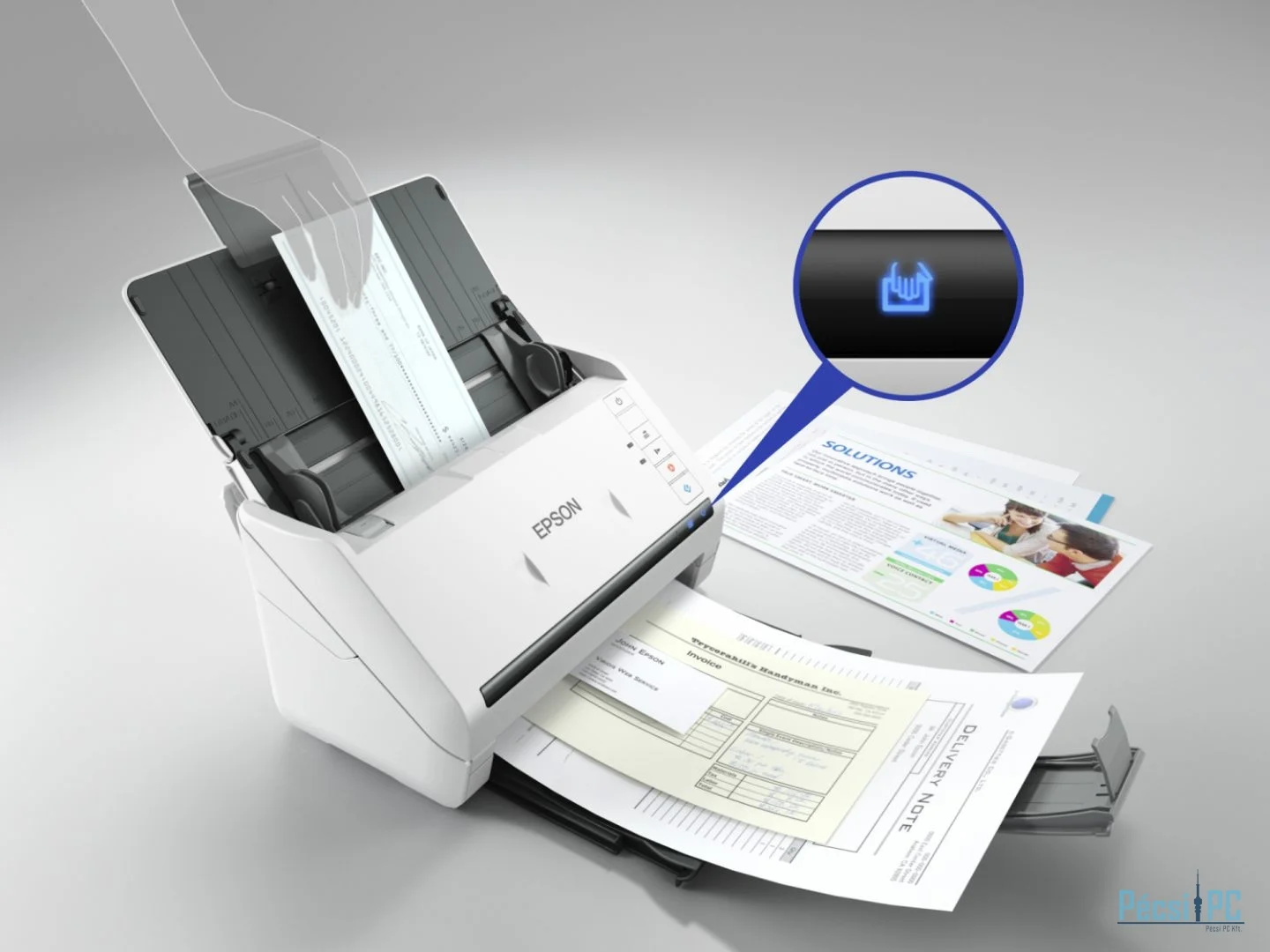 Epson WorkForce DS-530II Lapáthúzos Szkenner
