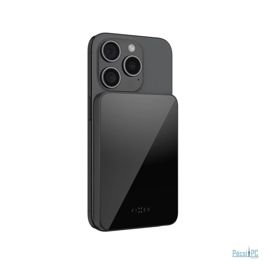 FIXED MagZen 10 Oi2 10000 mAh külső akkumlátor, fekete