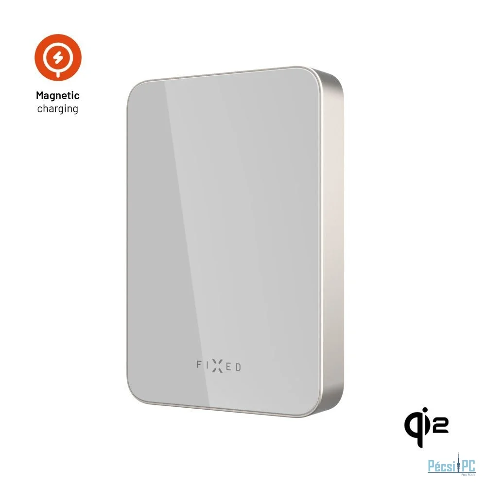 FIXED MagZen 10 Oi2 10000 mAh külső akkumlátor, titán