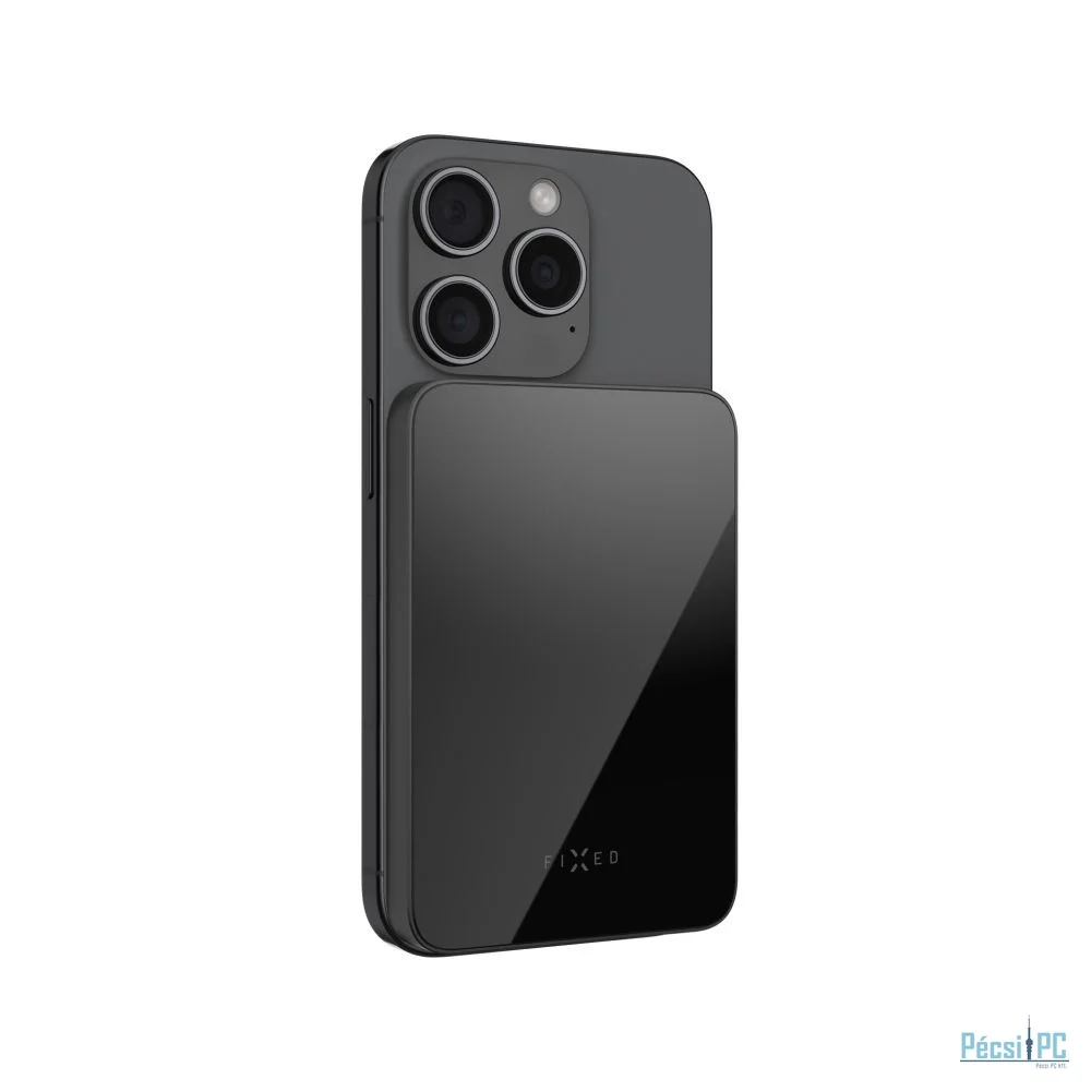 FIXED MagZen 5 Qi2 külső akkumlátor 5000 mAh, fekete