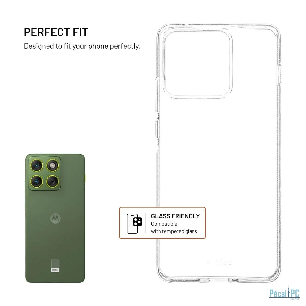 FIXED Story TPU tok Motorola Edge 70 készülékhez, átlátszó