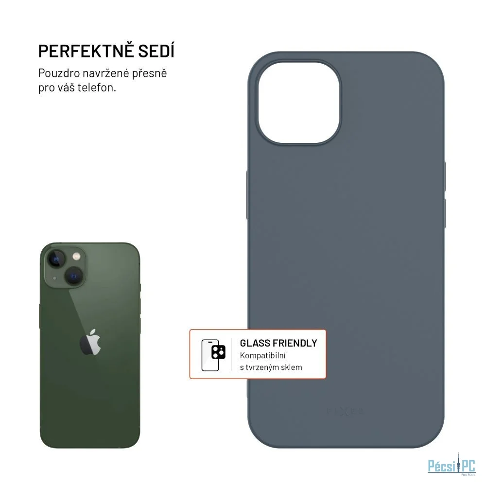 FIXED újrahasznosított anyagból készült TPU hátlap Apple iPhone 13 készülékhez, kék