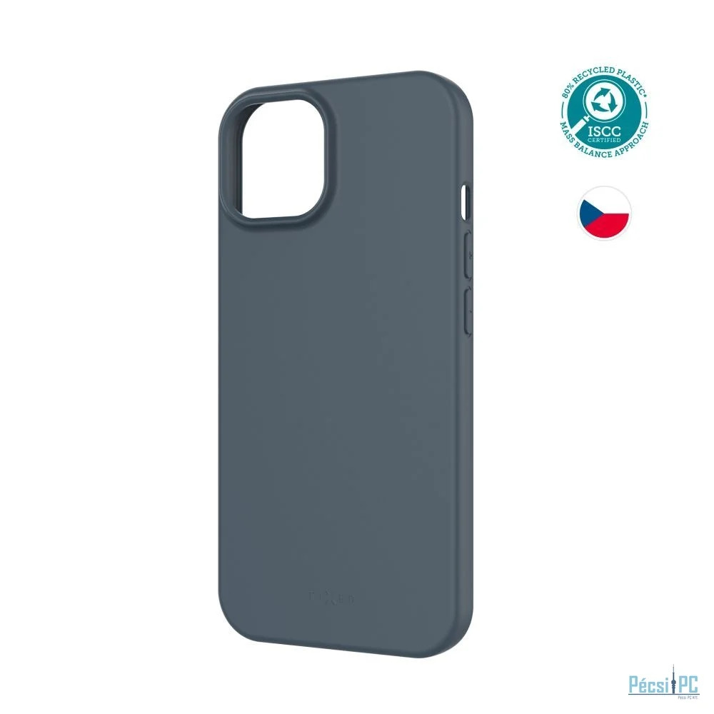 FIXED újrahasznosított anyagból készült TPU hátlap Apple iPhone 15 készülékhez, kék