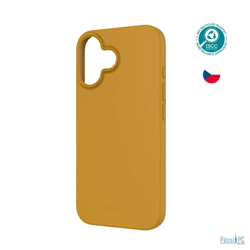 FIXED újrahasznosított TPU hátlap Apple iPhone 16 készülékhez, arany