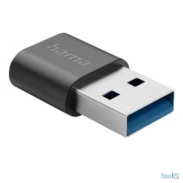 Hama USB3.2 USB-A to USB-C Adapter Black