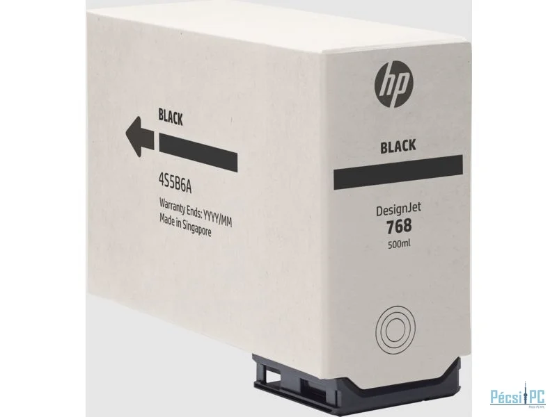 HP 4S5B6A (768) Black tintapatron