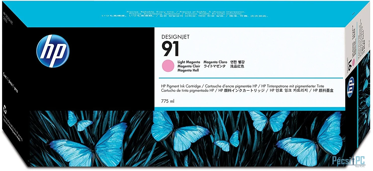 HP 9471A (91) Light Magenta tintapatron