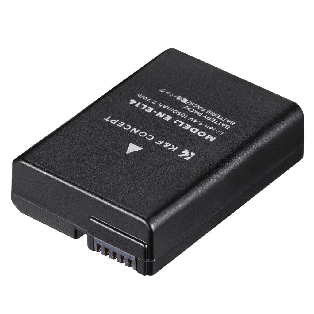 K&F Concept EN-EL14 akkumulátor, 1050mAh