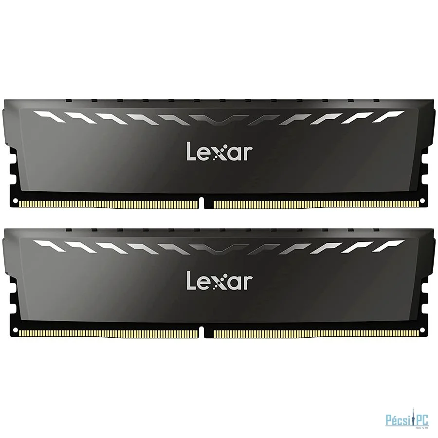 Lexar 16GB DDR4 3200MHz Kit(2x8GB) Thor with Heatsink Dark Grey