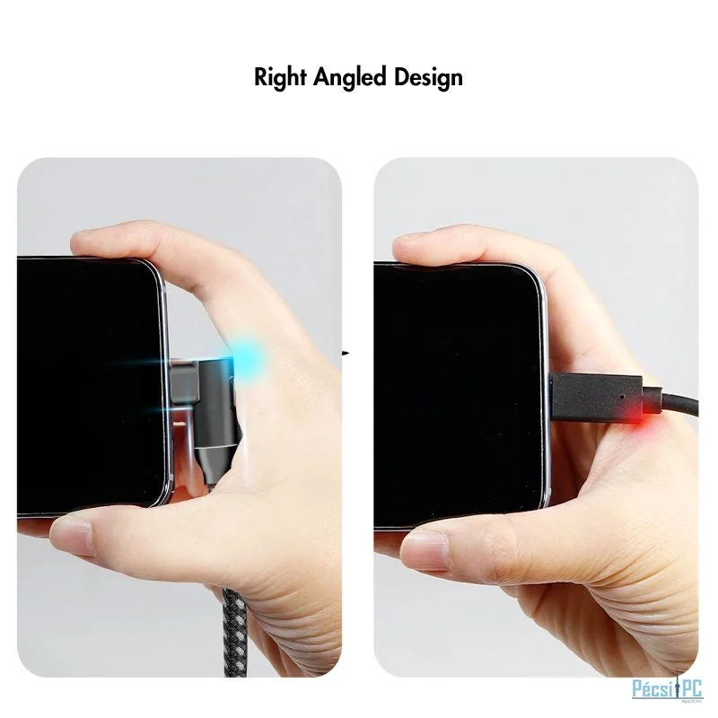 Logilink USB 3.2 Gen2 Type-C adapter, C/M 90° to USB-A/F 0,2m Black