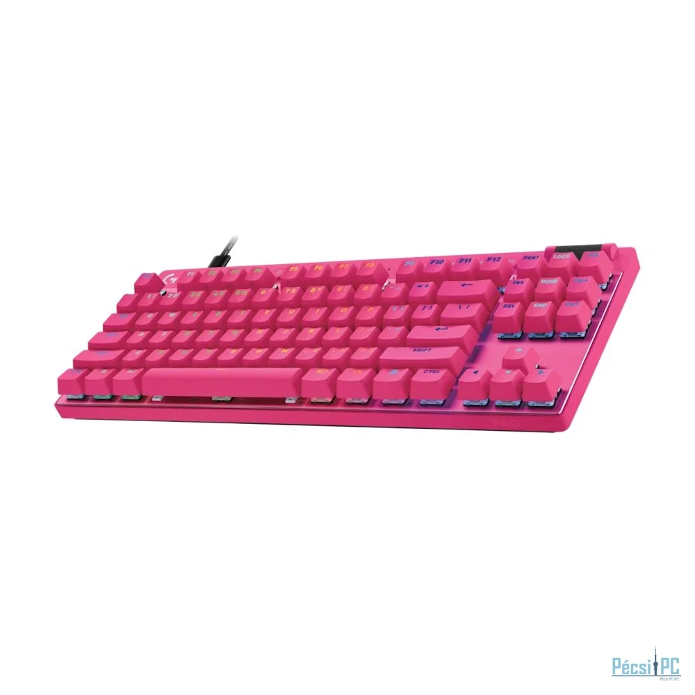Logitech G Pro X TKL Rapid Gaming Keyboard Pink US