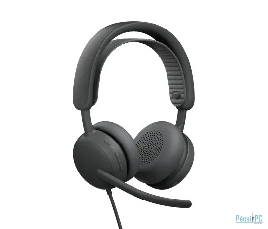 Logitech Zone Wired 2 for Business Teams version Headset Graphite