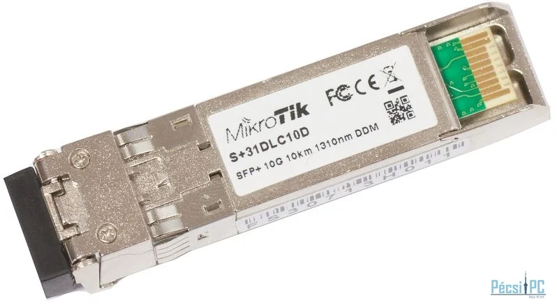 Mikrotik RouterBoard S+31DLC10D monomódusú SFP+ modul