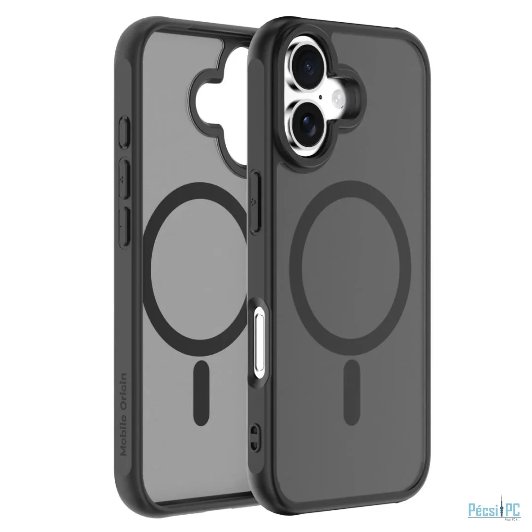 Mobile Origin Hybrid MagSafe Case for iPhone 16 Matte Black