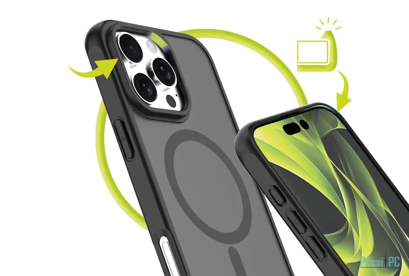 Mobile Origin Hybrid MagSafe Case for iPhone 16 Pro Matte Black