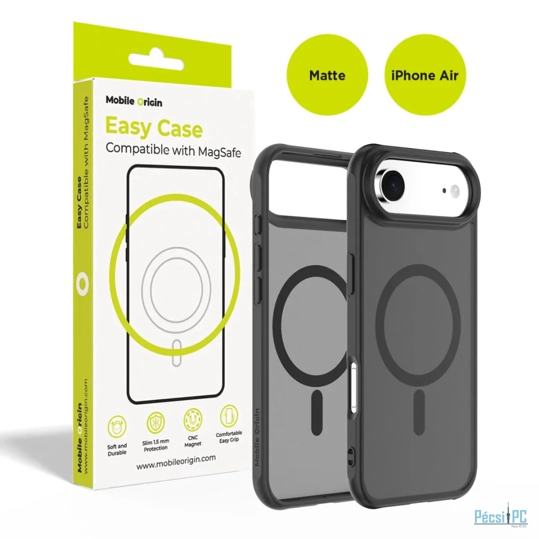 Mobile Origin Hybrid MagSafe Case for iPhone Air Matte Black
