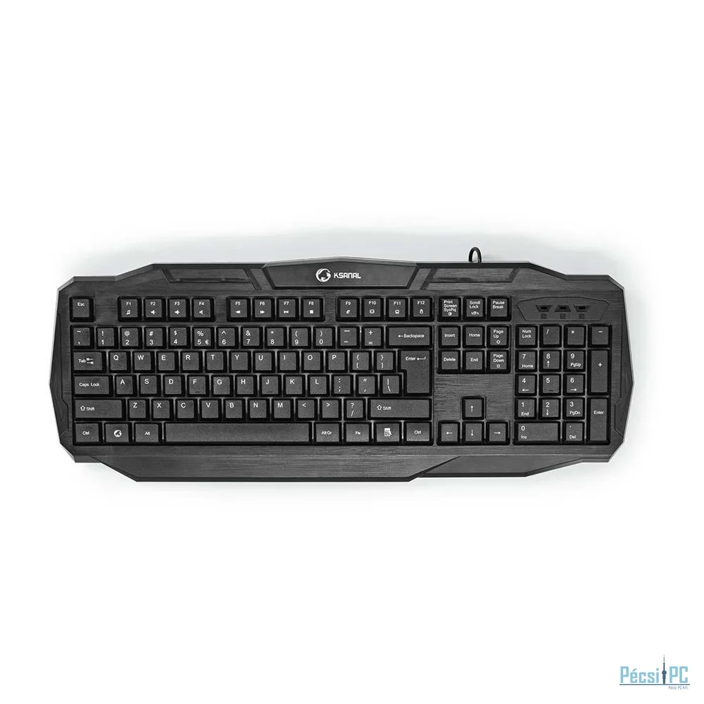 Nedis GKBD100BKUS Wired Gaming Keyboard Black US