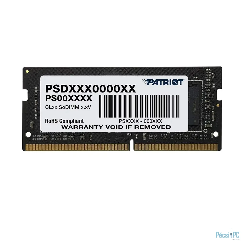 Patriot 8GB DDR4 3200MHz SODIMM Signature Line Black
