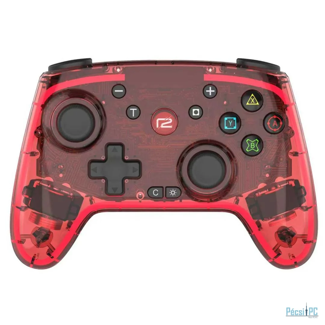ready2gaming Pro Pad X Nintendo Switch 2 Wireless Gamepad LED Red