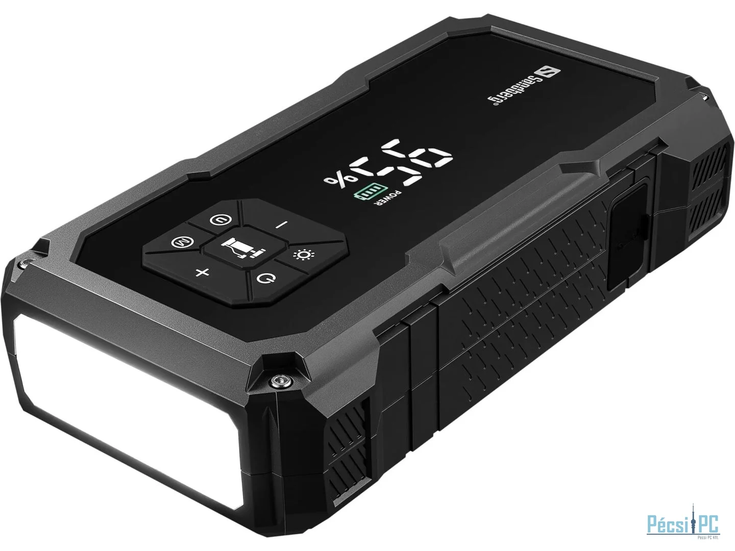 Sandberg Car Jumpstarter TirePump 10000mAh PowerBank Black