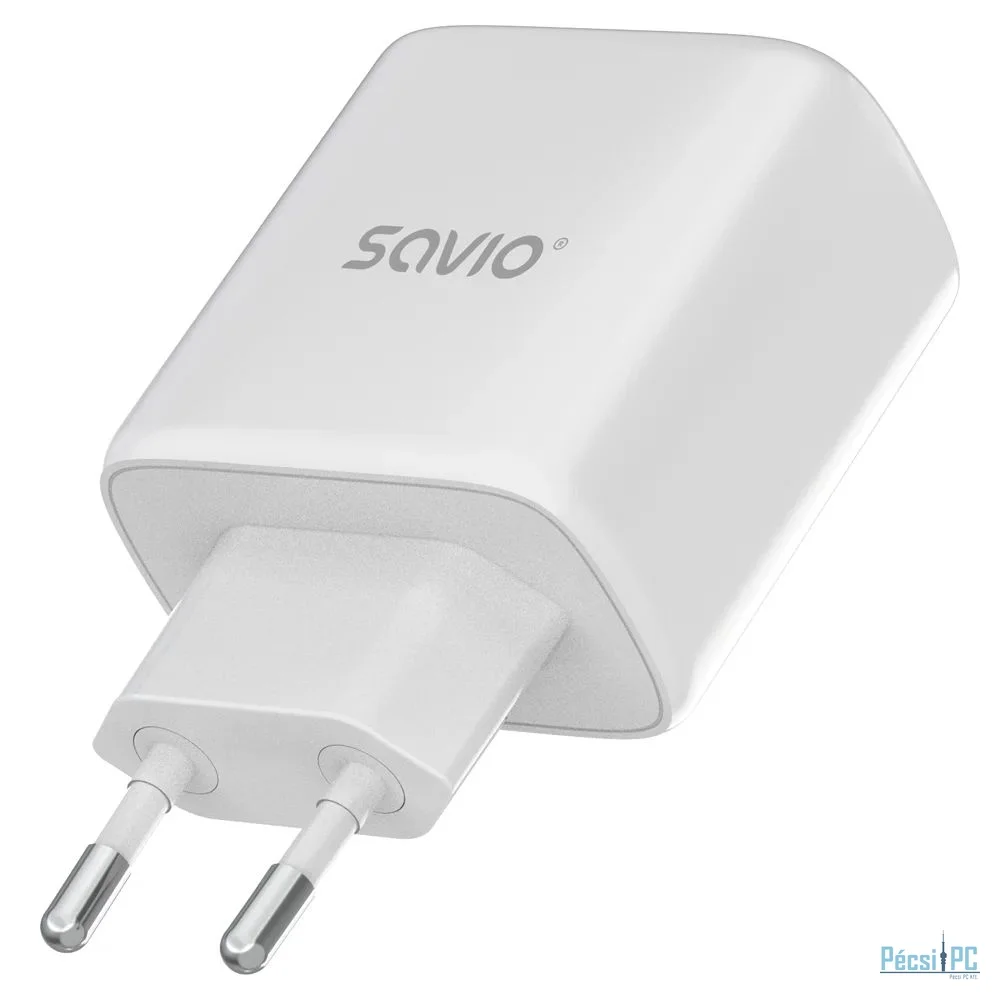 Savio LA-12 Wall quick charger 20W White