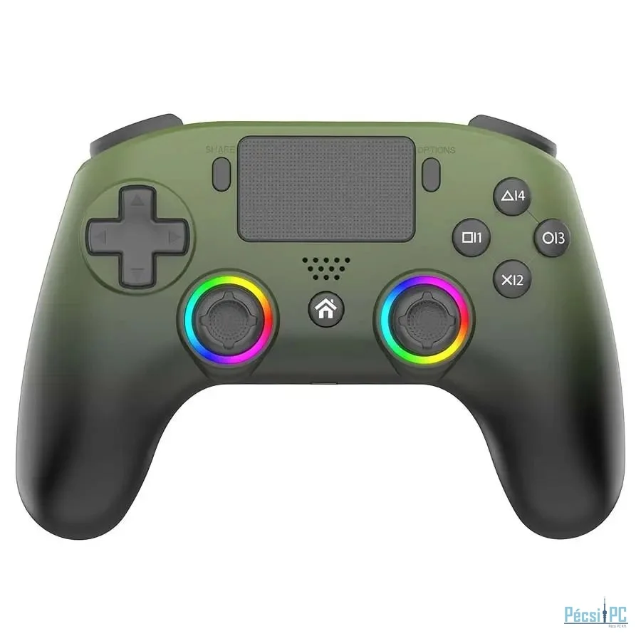 Subsonic PS5 Wireless LED Gamepad Green