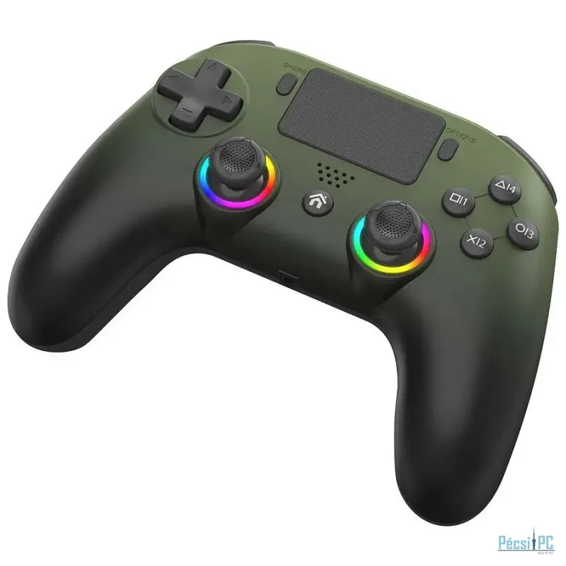 Subsonic PS5 Wireless LED Gamepad Green
