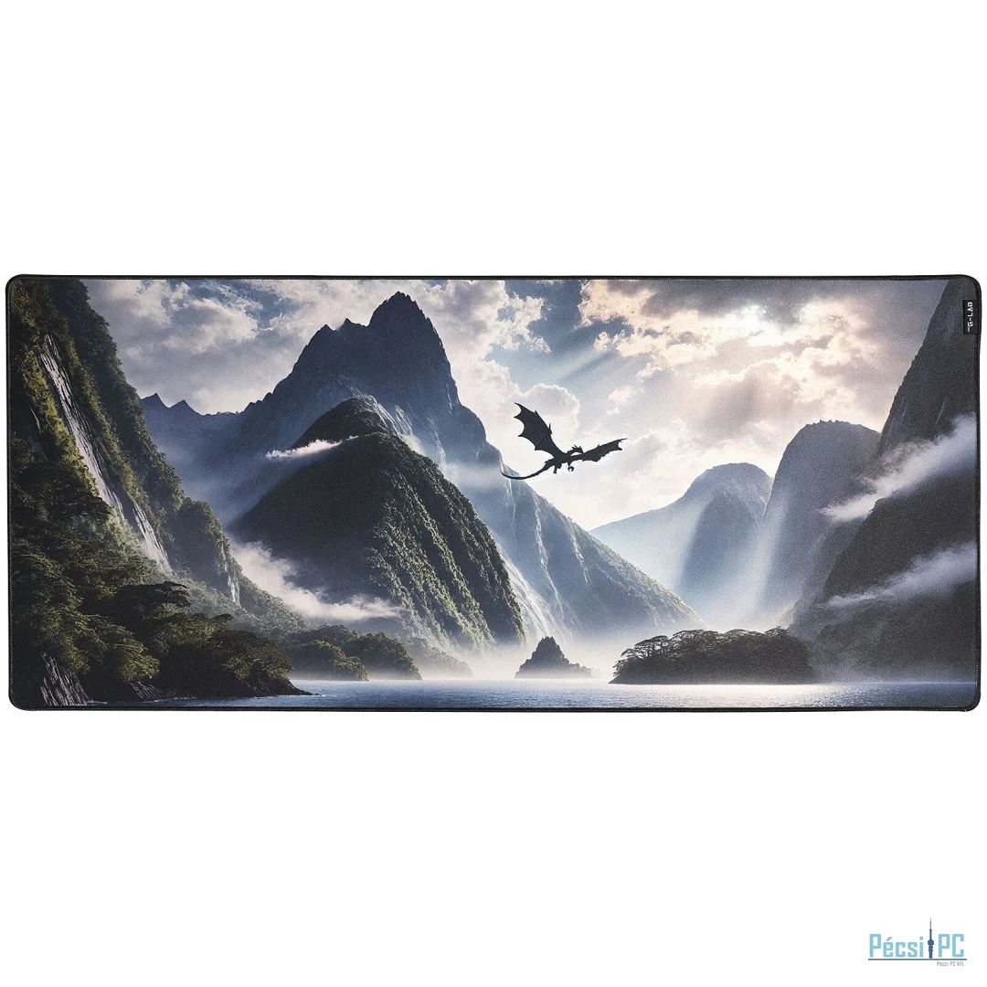 The G-Lab Pad Dragon Egérpad Black