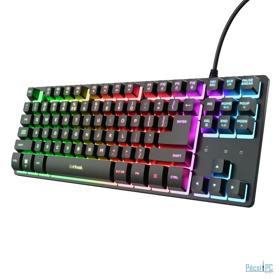 Trust GXT 833 Thado TKL Gaming Keyboard Black