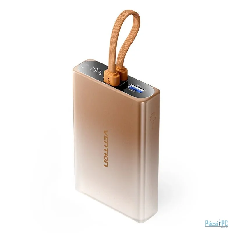 Vention 10000mAh Power Bank Gradient Gold