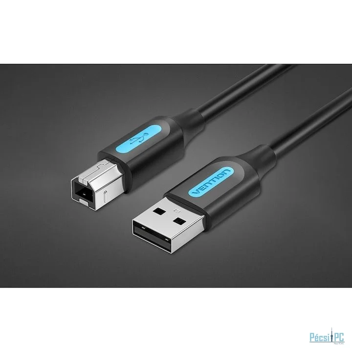 Vention USB 2.0 A Male to B Male Cable 1m Black