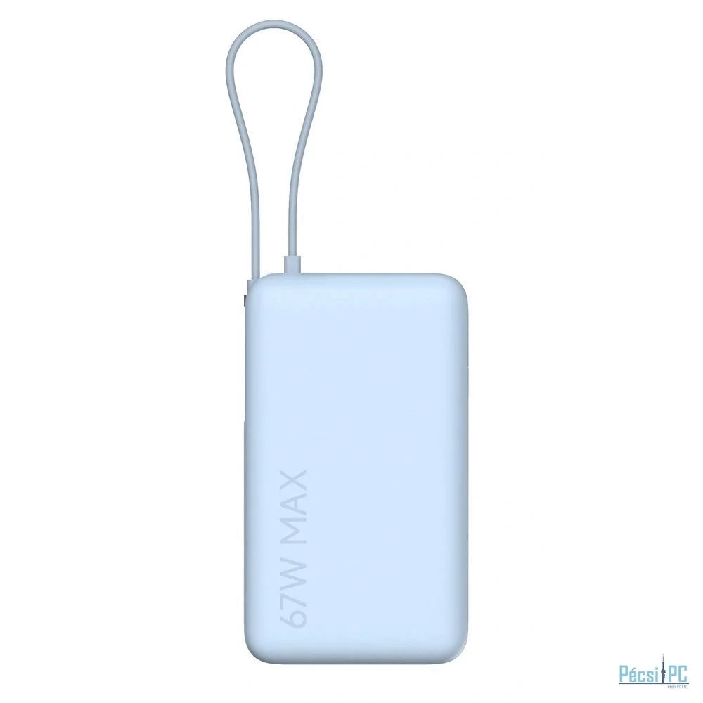 Xiaomi 67W 20000mAh PowerBank (Integrated Cable) Ice Blue