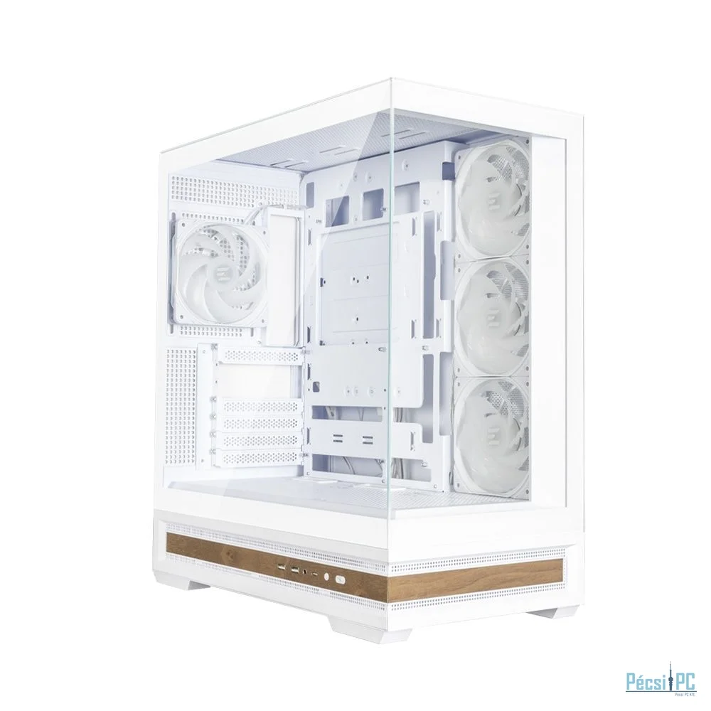 Zalman P40 Namu Tempered Glass White