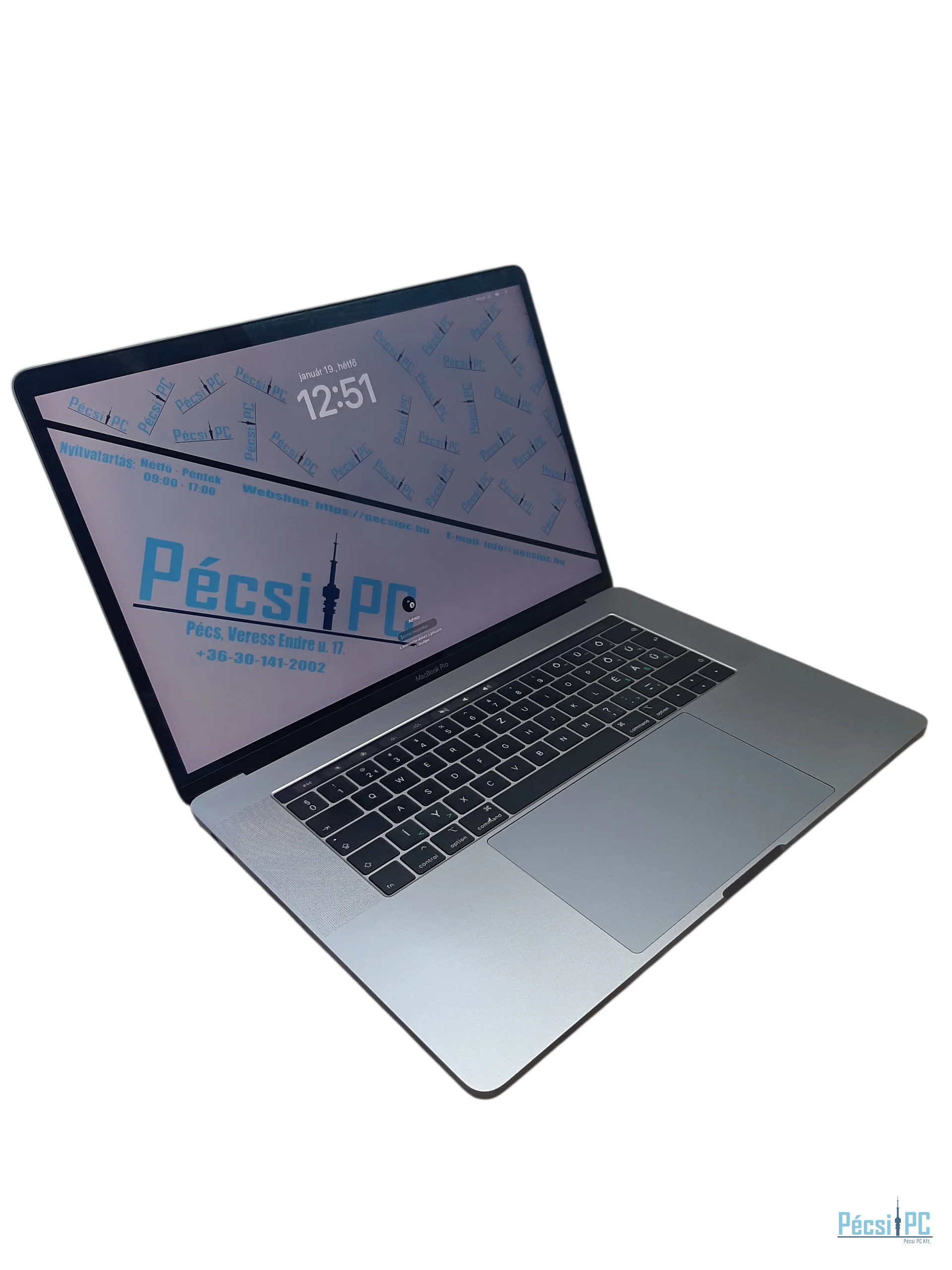 Apple Retina MacBook Pro 15 inch Touch Bar 2018 Space Gray - EU