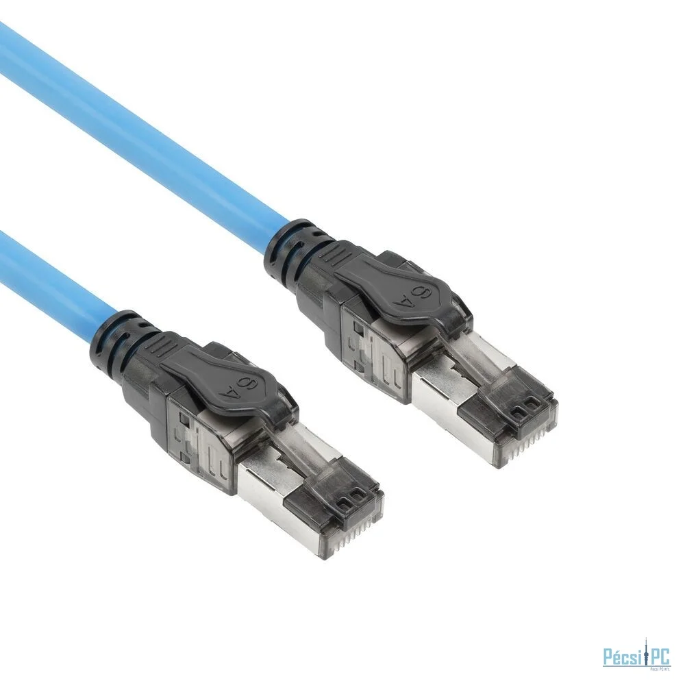 ACT CAT6A S-FTP Patch Cable 60m Blue