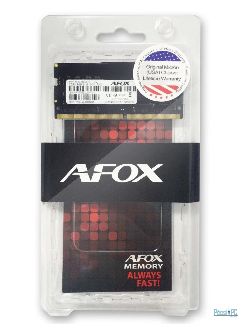 AFOX 8GB DDR4 2666MHz SODIMM