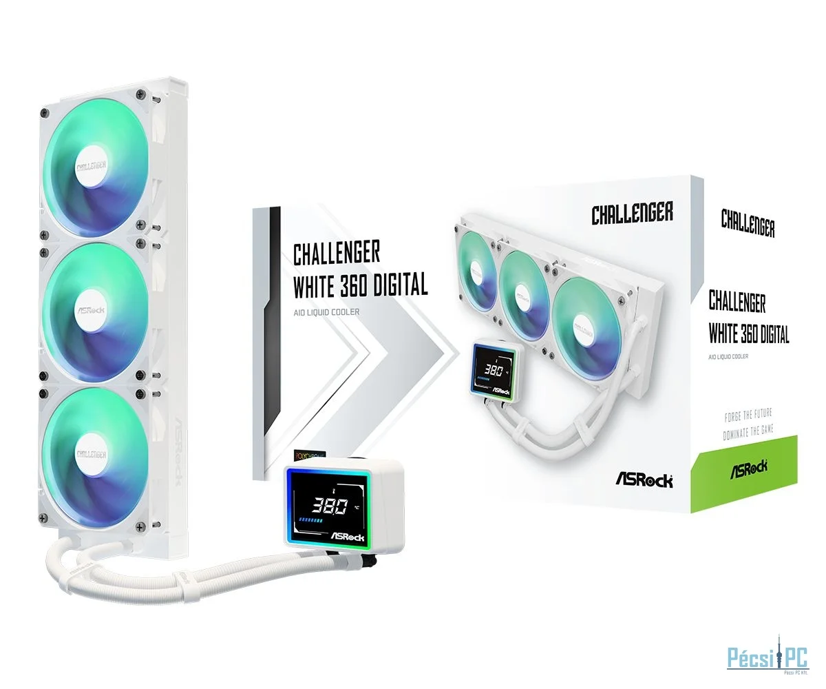 ASRock Challenger White 360 Digital CPU Cooler