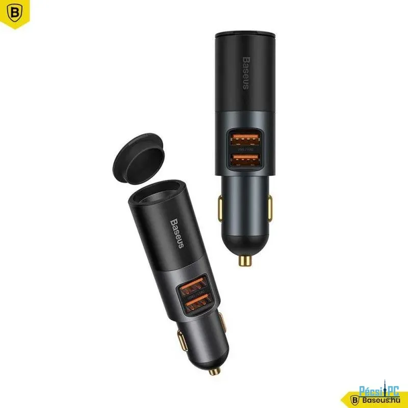 Baseus Share Together Car Charger Grey