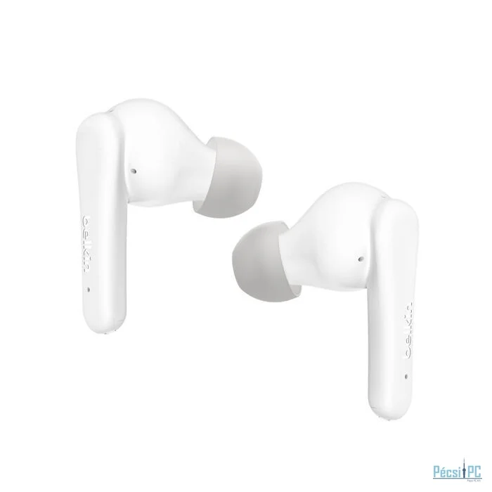 Belkin SoundForm Rhythm ANC Noise-Cancelling Earbuds White