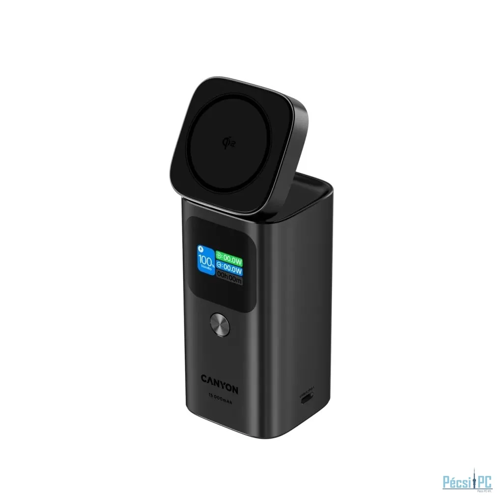 Canyon OnPower 150 15000mAh PowerBank Dark Grey