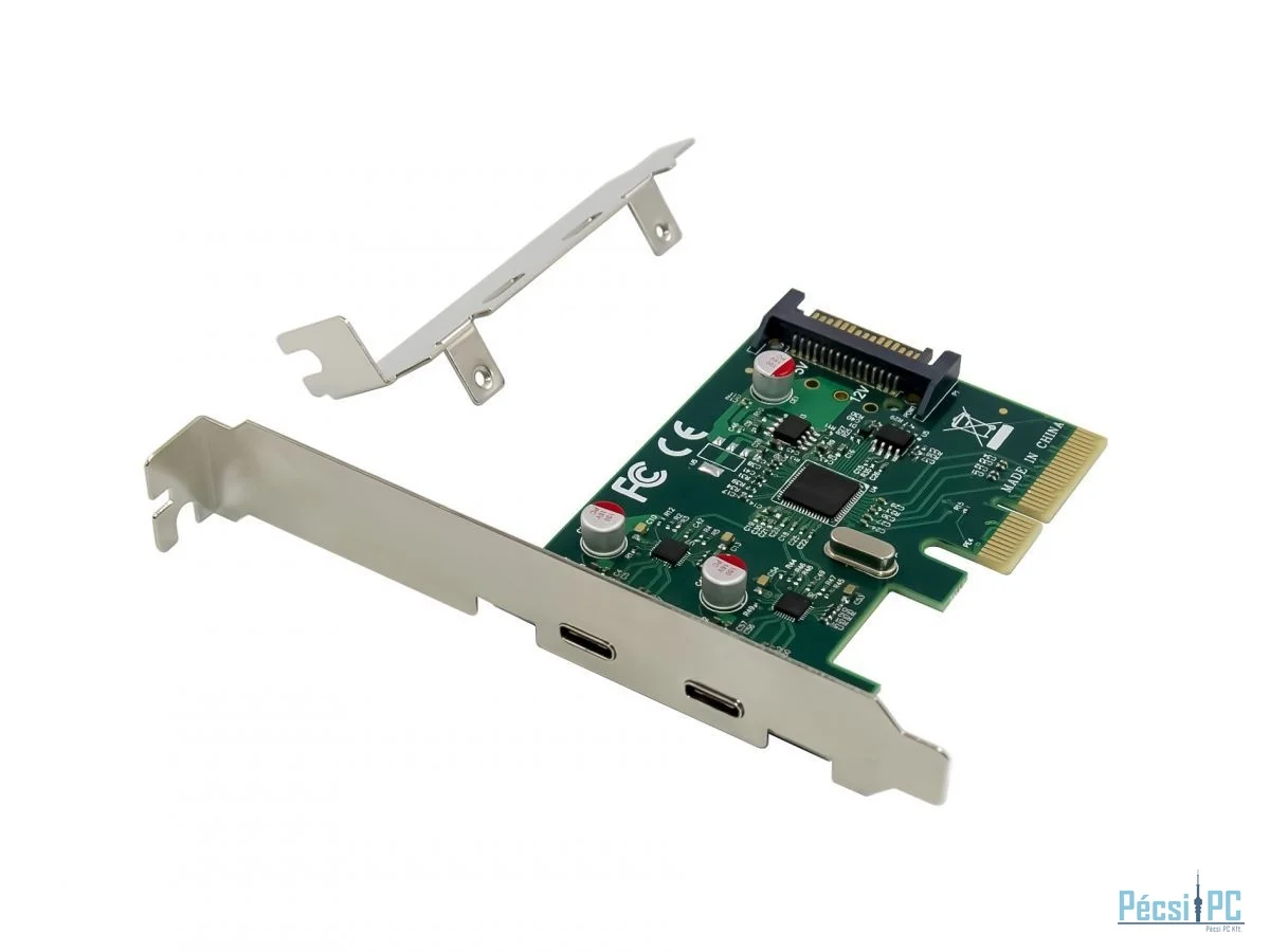 Conceptronic  EMRICK07G 2-Port USB 3.2 Gen 2 Type-C PCIe Card