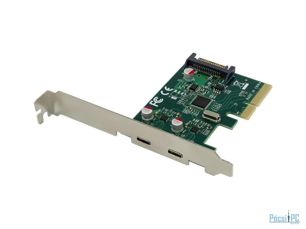 Conceptronic  EMRICK07G 2-Port USB 3.2 Gen 2 Type-C PCIe Card
