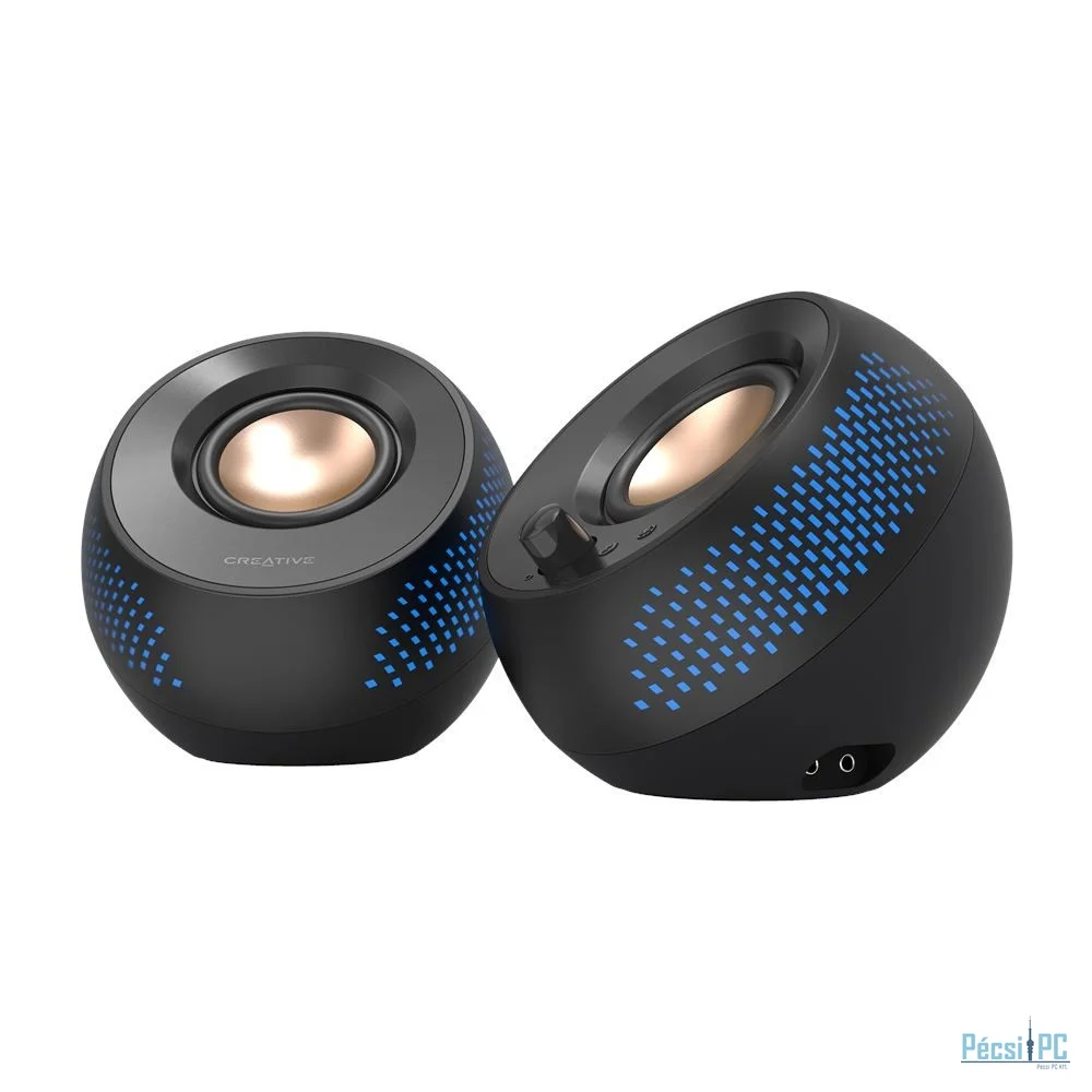 Creative Pebble X 2.0 Bluetooth Speaker Black
