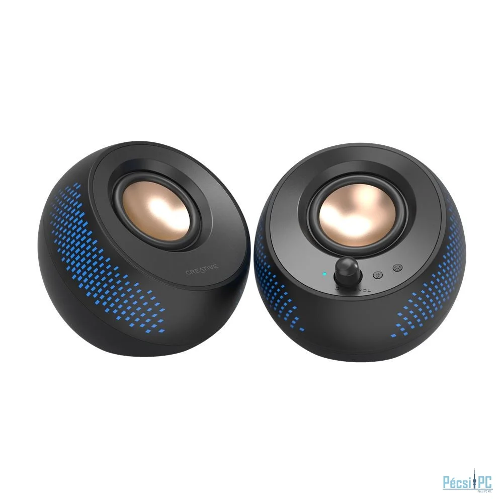 Creative Pebble X 2.0 Bluetooth Speaker Black