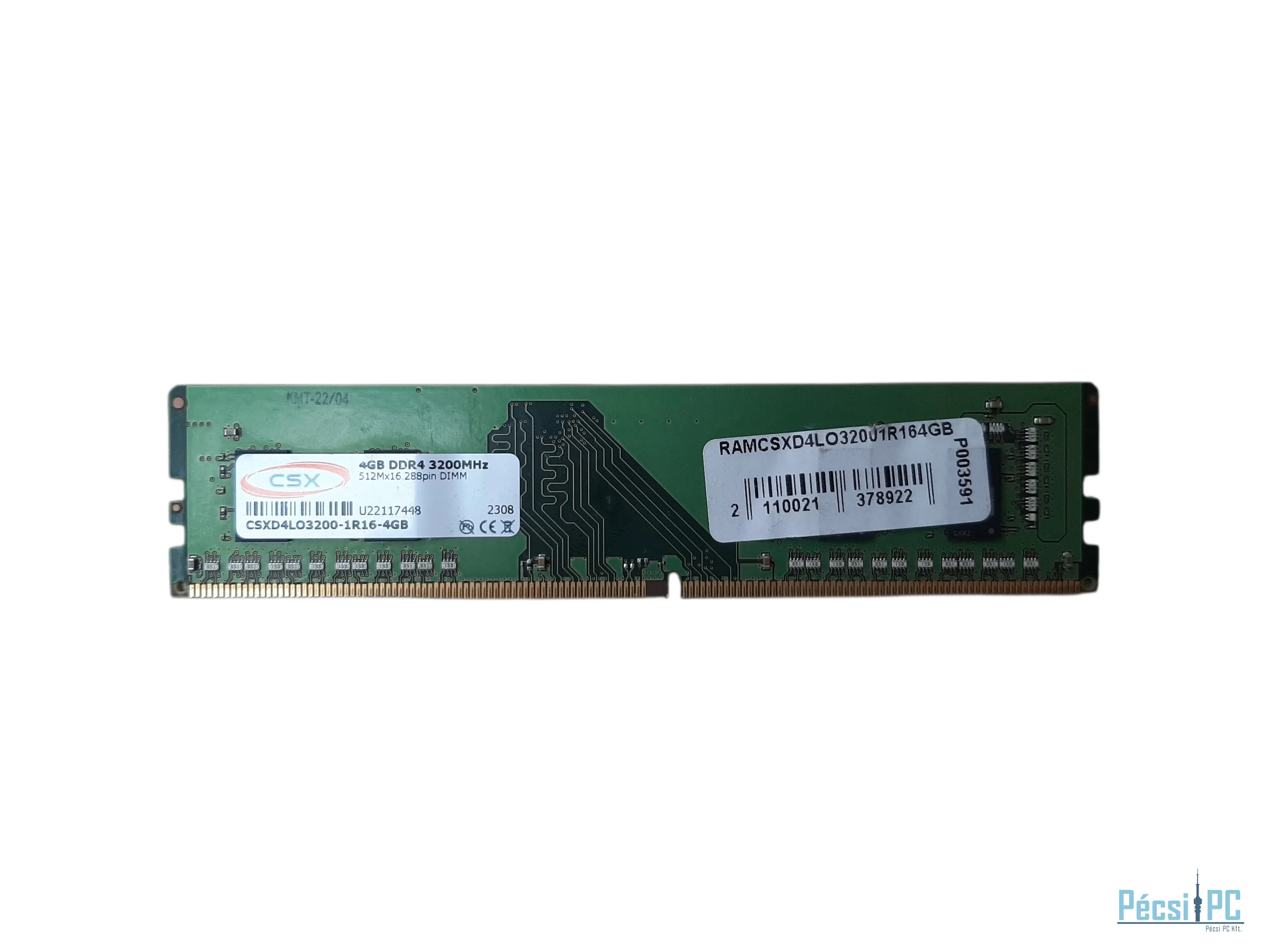 CSX 4GB DDR4 3200MHz RAM