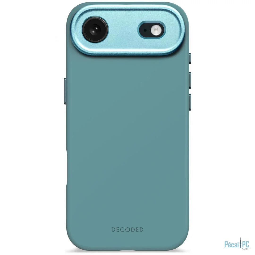Decoded AntiMicrobial Silicone Backcover for iPhone 17 Air Retro Blue