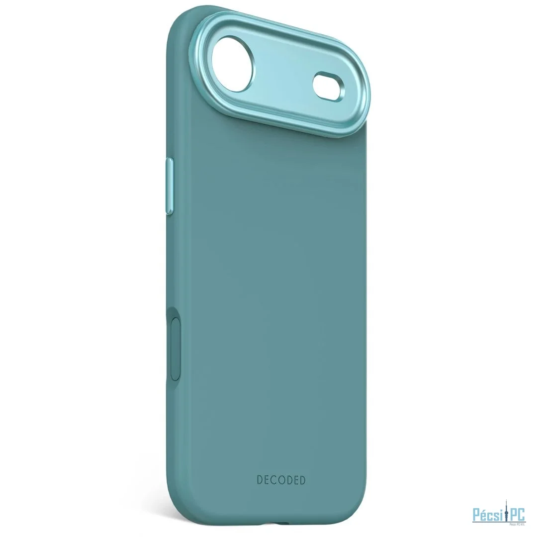 Decoded AntiMicrobial Silicone Backcover for iPhone 17 Air Retro Blue