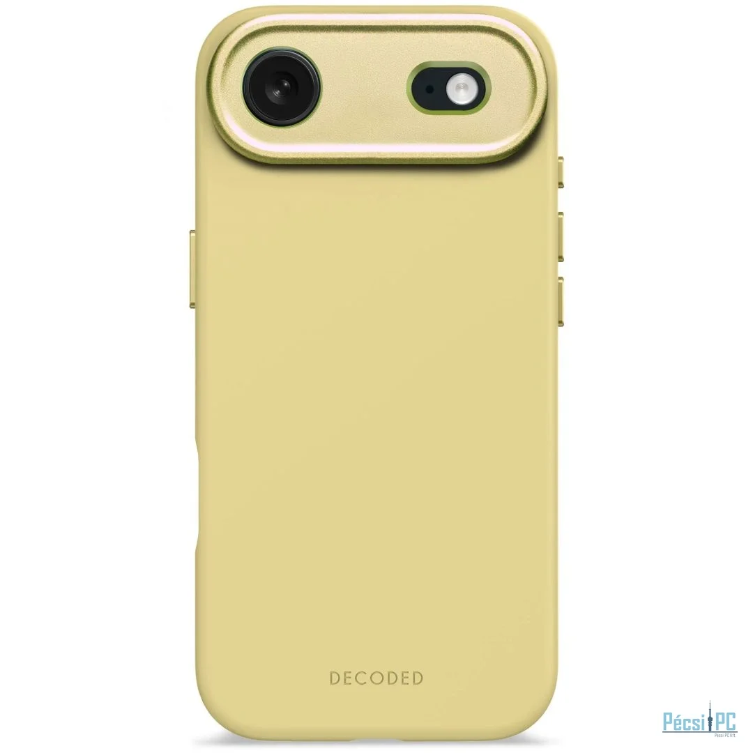 Decoded AntiMicrobial Silicone Backcover for iPhone 17 Air Yuma Yellow